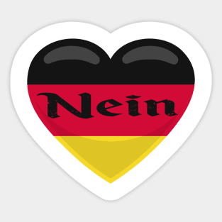 Nein Sticker